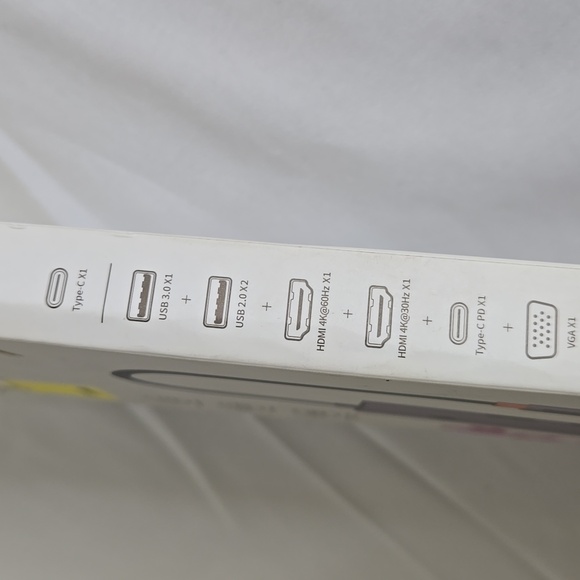 Baseus‎ 7 in 1 Triple-Display Hub, NEW, Open Box - Picture 8 of 9